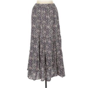 Madewell Floral Maxi Skirt, size L